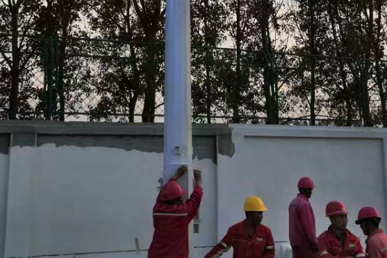 監控桿施工案例