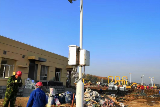 監控桿施工案例